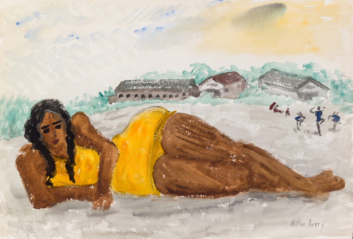 Untitled (Yellow Swimsuit), c. 1930