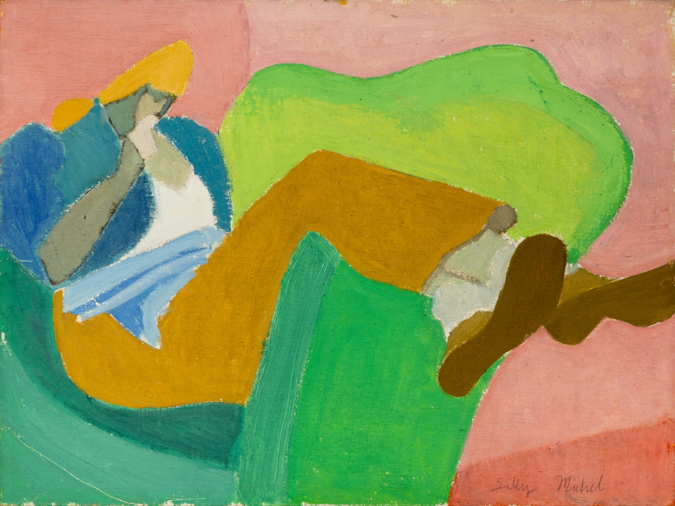 SALLY MICHEL

(1902 - 2003)

Untitled (Relaxing)

n.d.

Oil on canvas

18 x 24 inches

45.7 x 61cm

&amp;nbsp;
