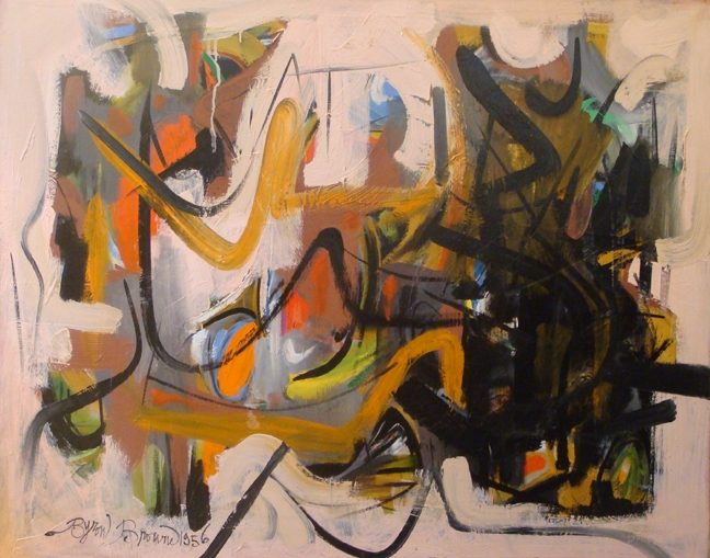 Fugue

1956

Oil on canvas

30 x 38 inches

76.2 x 96.5 cm